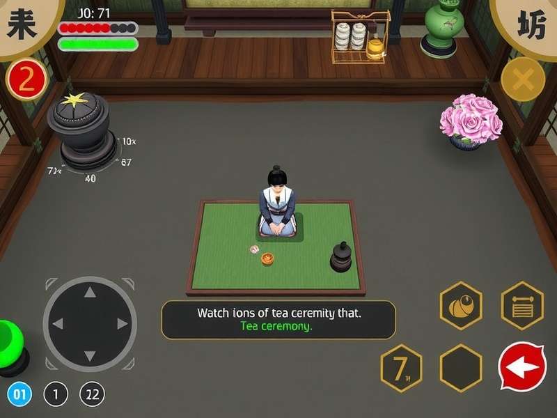 Tea Ceremony Quest Gameplay Screenshot